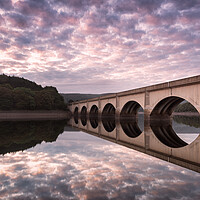 Buy canvas prints of Ladybower Reflections by David Semmens