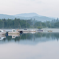 Buy canvas prints of Windermere Reflections by David Semmens