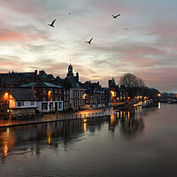 Buy canvas prints of Sunrise over York by David Semmens