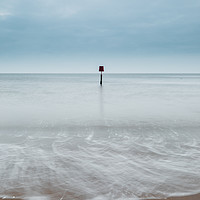 Buy canvas prints of Calm Waters of Cleethorpes Beach  by James Aston