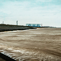 Buy canvas prints of Grimsby Shore Line by James Aston