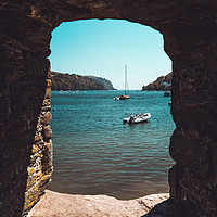 Buy canvas prints of Looking out to Sea from the Bayard's Cove Fort Dar by James Aston