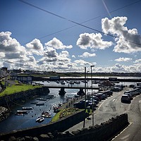 Buy canvas prints of Portrush Harbour County Antrim by Colin Reeves