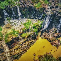 Buy canvas prints of Pongour Waterfall by Quang Nguyen Duc