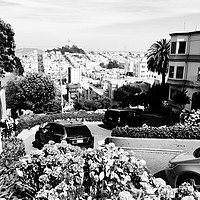 Buy canvas prints of Lombard Street San Francisco  by Jon Hyslop