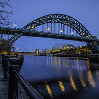 Buy canvas prints of Tyne Bridge in Newcastle upon Tyne by Phil Page