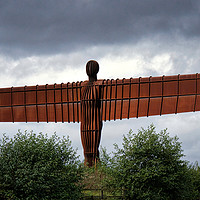 Buy canvas prints of Angel of the North in Gateshead by Phil Page