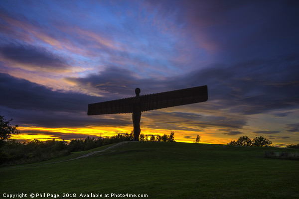 Angel of the North Picture Board by Phil Page