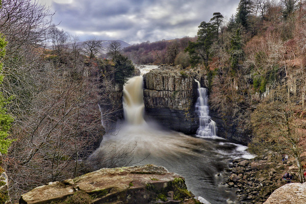High Force Waterfall  Picture Board by Phil Page