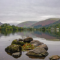 Buy canvas prints of Grasmere Lake  by Phil Page