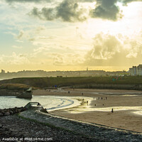 Buy canvas prints of Cullercoats Bay by Phil Page