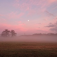 Buy canvas prints of Pink Sky at Night by Geoff Richards