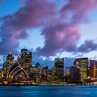 Buy canvas prints of Sydney Australia city skyline by Andrew Michael