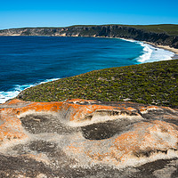 Buy canvas prints of Remarkable Rocks, Flinders Chase National Park by Andrew Michael