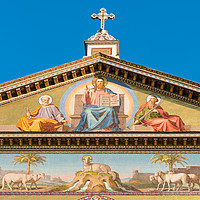 Buy canvas prints of Basilica di san paolo fuori le mura by Andrew Michael