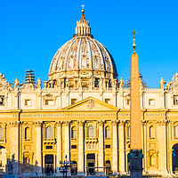 Buy canvas prints of Papal Basilica of Saint Peter by Andrew Michael