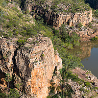 Buy canvas prints of Katherine Gorge by Andrew Michael