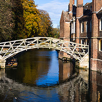 Buy canvas prints of Mathematical bridge by Andrew Michael