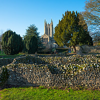 Buy canvas prints of Bury St Edmunds Abbey by Andrew Michael