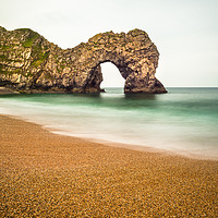 Buy canvas prints of  Durdle door on the Jurassic coast by Andrew Michael