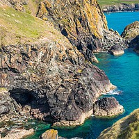 Buy canvas prints of Kynance Cove on the Lizard Peninsular 3 by Andrew Michael