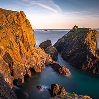 Buy canvas prints of Cornwall sunset by Andrew Michael