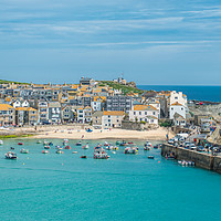 Buy canvas prints of St Ives view by Andrew Michael