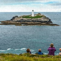 Buy canvas prints of Views of Godrevy Lighthouse by Andrew Michael