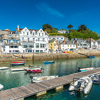 Buy canvas prints of St Mawes harbour 2 by Andrew Michael
