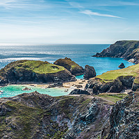 Buy canvas prints of Kynance Cove views by Andrew Michael