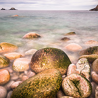 Buy canvas prints of Rocky Cove Lands End by Andrew Michael