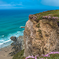 Buy canvas prints of St Agnes Heritage coast by Andrew Michael