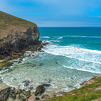 Buy canvas prints of Chapel Porth by Andrew Michael