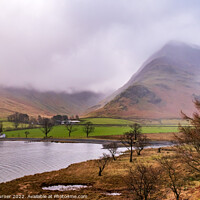 Buy canvas prints of Buttermere lake by Claire Turner
