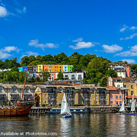 Buy canvas prints of Beautiful boats in Bristol by Claire Turner