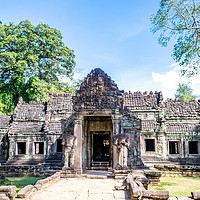 Buy canvas prints of Preah Khan temple by Claire Turner