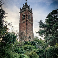 Buy canvas prints of Cabot tower at dusk by Claire Turner