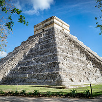 Buy canvas prints of Chichen Itza Pyramid by Claire Turner