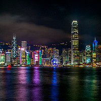 Buy canvas prints of Hong Kong bay by Claire Turner