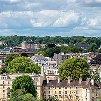 Buy canvas prints of Clifton cityscape by Claire Turner