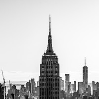 Buy canvas prints of New York skyline and the Empire State Building by Claire Turner