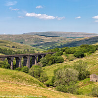 Buy canvas prints of Dent Head Viaduct by Tom Holmes