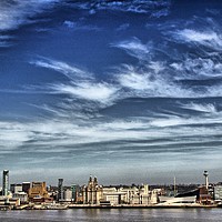 Buy canvas prints of Liverpool cityscape by steven clifton