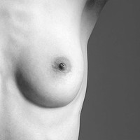 Buy canvas prints of Naked Breast by Ann Spells