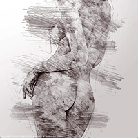 Buy canvas prints of Naked dance by Ann Spells