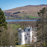 Buy canvas prints of Edinample Castle, Scotland by Graham Dobson