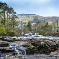 Buy canvas prints of The Falls of Lochart, Scotland  by Graham Dobson