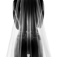 Buy canvas prints of Sensual bride in lingerie by Johan Swanepoel