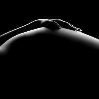 Buy canvas prints of Nude woman bodyscape 19 by Johan Swanepoel