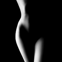 Buy canvas prints of Nude woman bodyscape 23 by Johan Swanepoel